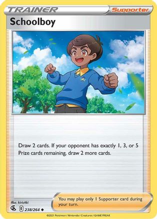 Schoolboy (238/264) [SWSH08 Fusion Strike] Reverse Holofoil - Uncommon