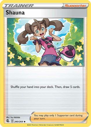 Shauna (240/264) [SWSH08 Fusion Strike] - Uncommon