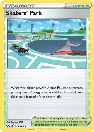 Skaters' Park (242/264) [SWSH08 Fusion Strike] - Uncommon