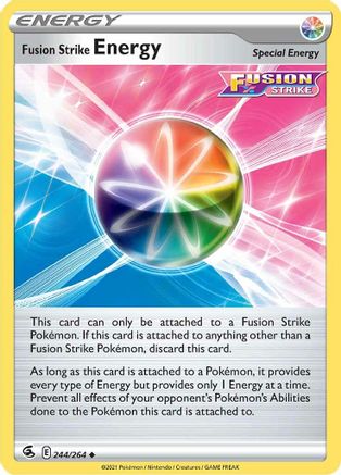 Fusion Strike Energy (244/264) [SWSH08 Fusion Strike] - Uncommon