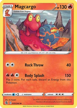 Magcargo (035/264) [SWSH08 Fusion Strike] - Uncommon
