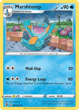 Marshtomp (063/264) [SWSH08 Fusion Strike] - Uncommon