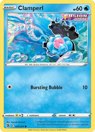 Clamperl (065/264) [SWSH08 Fusion Strike] - Common