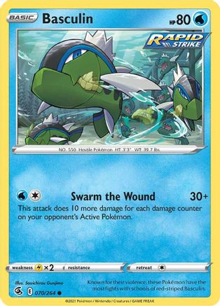 Basculin (070/264) [SWSH08 Fusion Strike] - Common