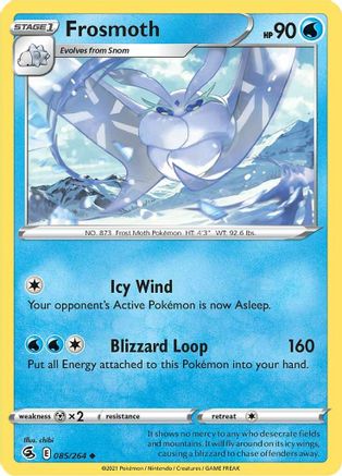 Frosmoth (085/264) [SWSH08 Fusion Strike] - Uncommon