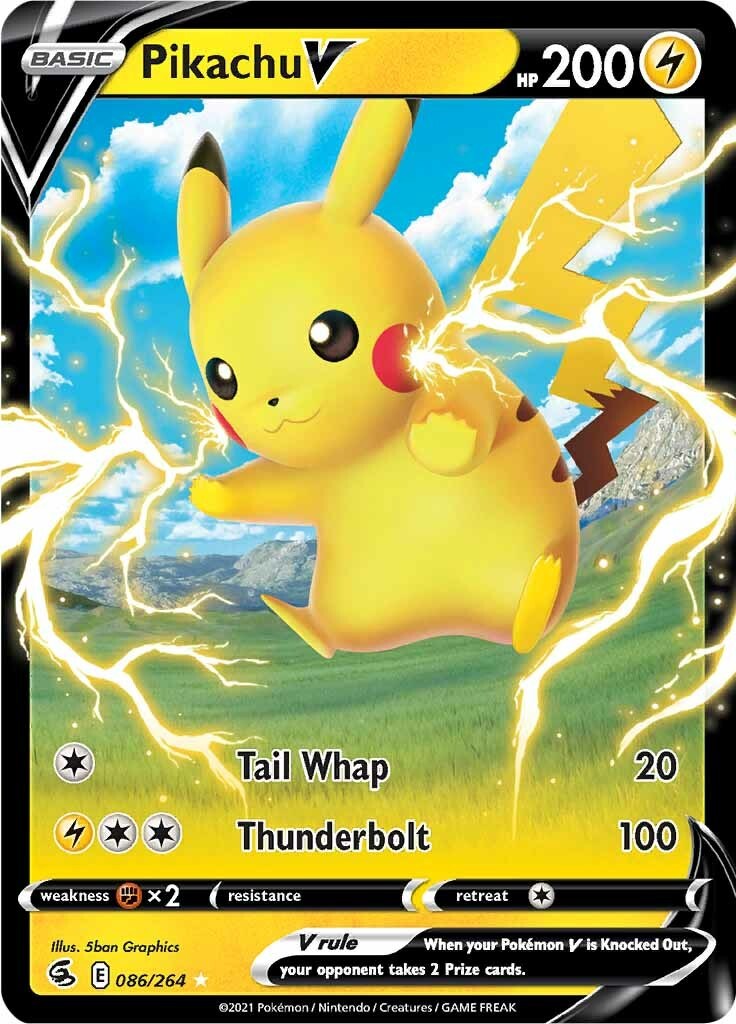 Pikachu V [SWSH08 - 086/264]