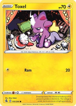 Toxel (105/264) [SWSH08 Fusion Strike] - Common
