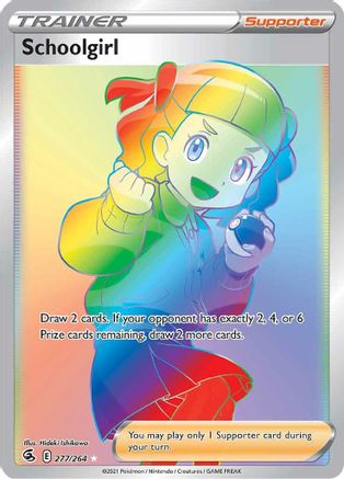 Schoolgirl (Secret) (277/264) [SWSH08 Fusion Strike] Holofoil - Secret Rare