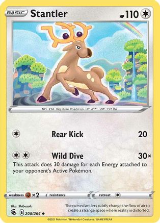 Stantler (208/264) [SWSH08 Fusion Strike] - Uncommon