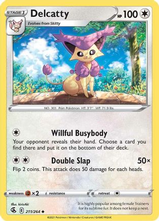 Delcatty (211/264) [SWSH08 Fusion Strike] - Uncommon