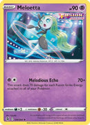 Meloetta (124/264) [SWSH08 Fusion Strike] Reverse Holofoil - Rare