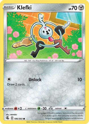 Klefki (186/264) [SWSH08 Fusion Strike] - Common