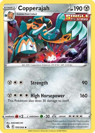 Copperajah (192/264) [SWSH08 Fusion Strike] - Uncommon