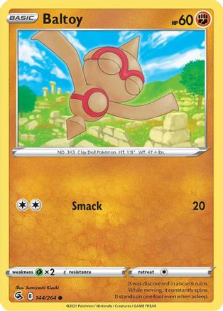 Baltoy (144/264) [SWSH08 Fusion Strike] - Common