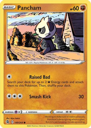 Pancham (149/264) [SWSH08 Fusion Strike] - Common