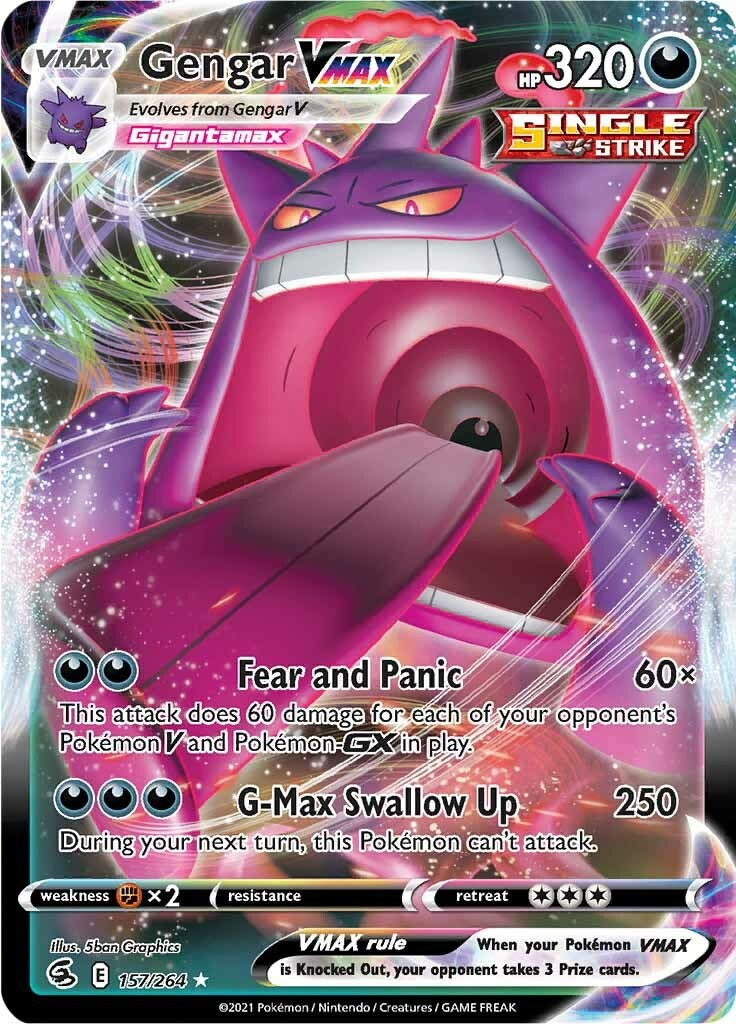 Gengar VMAX [SWSH08 - 157/264]