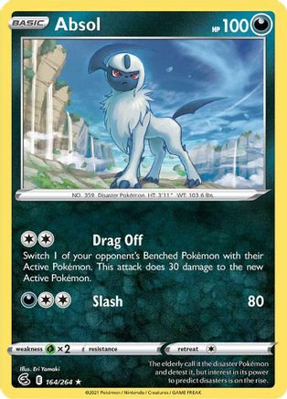 Absol (164/264) [SWSH08 Fusion Strike] - Rare
