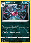 Toxicroak (166/264) [SWSH08 Fusion Strike] Reverse Holofoil - Rare