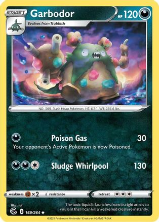 Garbodor (169/264) [SWSH08 Fusion Strike] - Uncommon