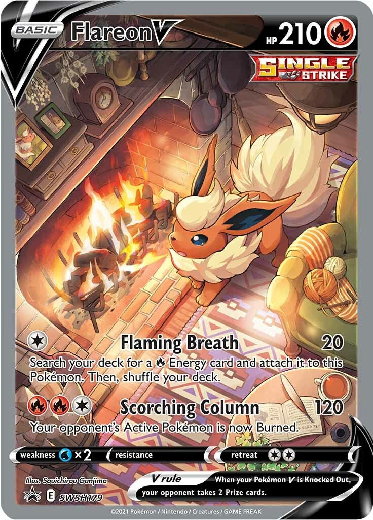 Flareon V - SWSH179 [SWSD - SWSH179]