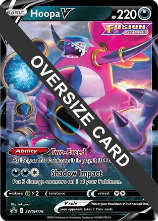 Hoopa V - SWSH176 (SWSH176) [Jumbo Cards] Holofoil - Promo