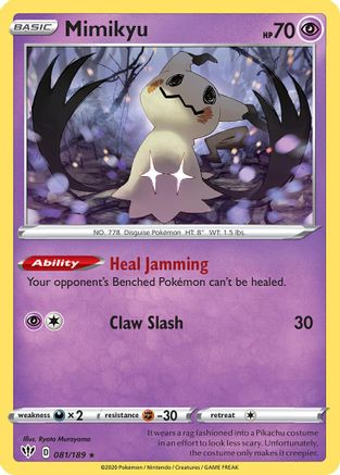 Mimikyu (081/189) [Miscellaneous Cards & Products] Holofoil - Promo