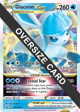 Glaceon VSTAR - SWSH197 (SWSH197) [Jumbo Cards] Holofoil - Promo