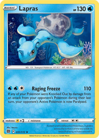 Lapras [SWSH09 - 031/172]