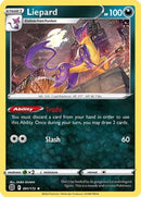 Liepard (091/172) [SWSH09 Brilliant Stars] - Rare