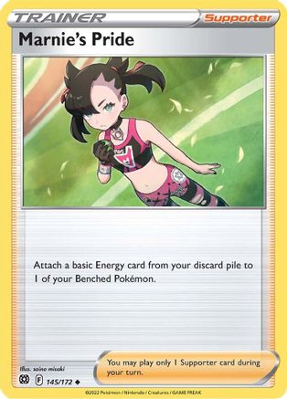Marnie's Pride (145/172) [SWSH09 Brilliant Stars] Reverse Holofoil - Uncommon