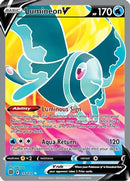 Lumineon V (Full Art) (155/172) [SWSH09 Brilliant Stars] Holofoil - Ultra Rare