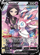 Sylveon V (TG14/30) [SWSH09 Brilliant Stars Trainer Gallery] Holofoil - Ultra Rare
