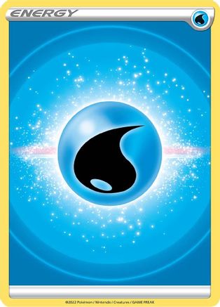 Water Energy (2022 Unnumbered) [SWSH09 Brilliant Stars] Reverse Holofoil - Common