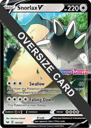 Snorlax V (141/202) [Jumbo Cards] Holofoil - Promo