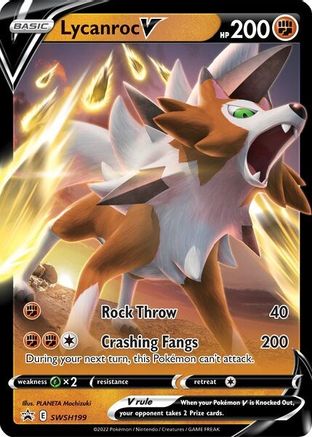 Lycanroc V (SWSH199/307) [SWSH Sword & Shield Promo Cards] Holofoil - Promo