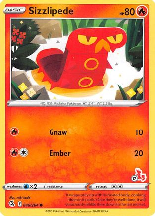Sizzlipede (