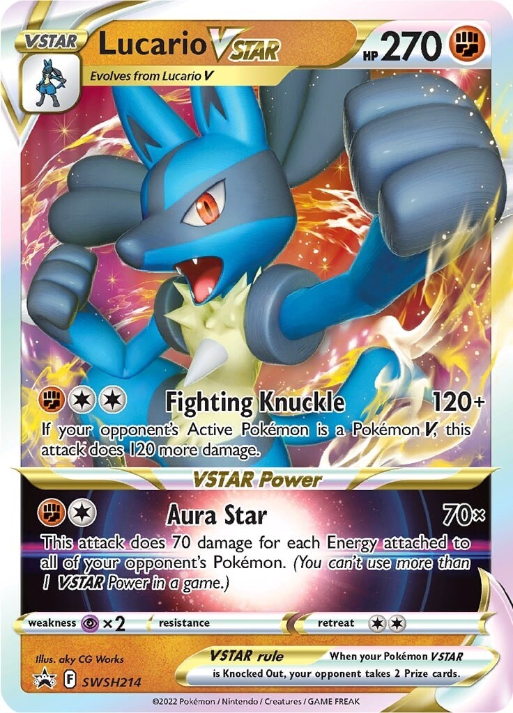 Lucario VSTAR - SWSH214 [SWSD - 214]