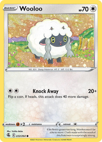 Wooloo - 222/264 (Cosmos Holo) [MCAP - 222/264]