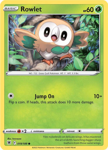 Rowlet [SWSH10 - 019/189]