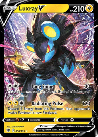 Luxray V [SWSH10 - 050/189]