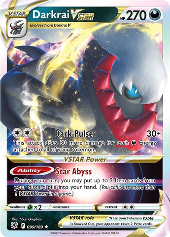 Darkrai VSTAR [SWSH10 - 099/189]