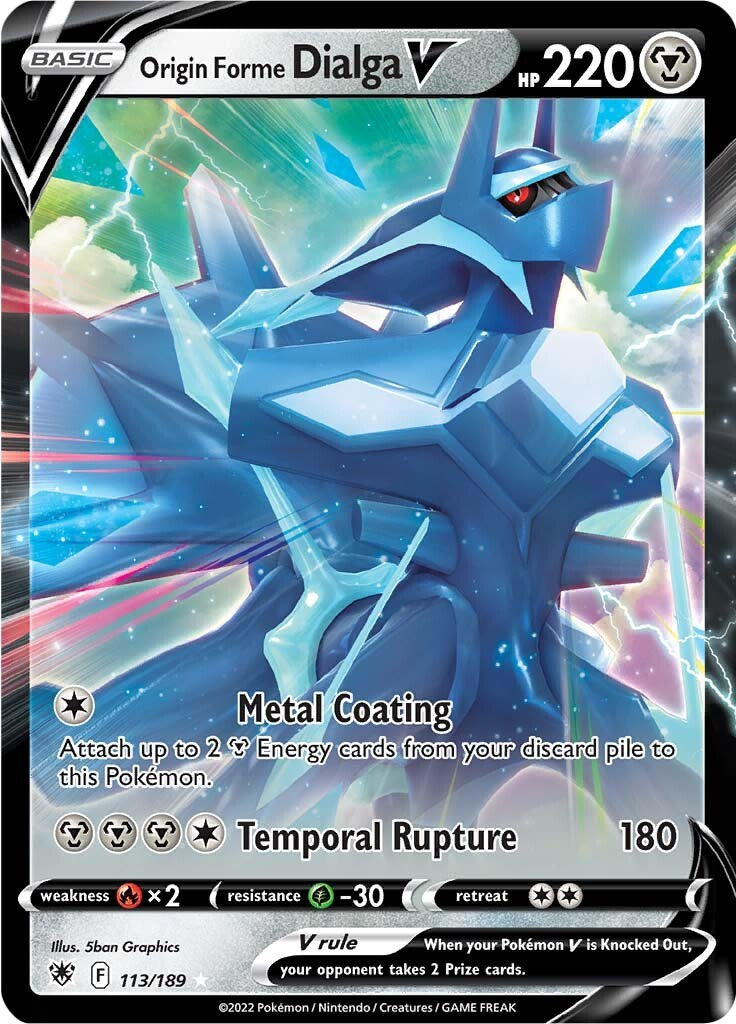 Origin Forme Dialga V [SWSH10 - 113/189]