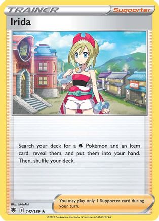 Irida (147/189) [SWSH10 Astral Radiance] Holofoil - Holo Rare
