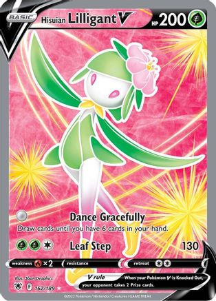 Hisuian Lilligant V (Full Art) (162/189) [SWSH10 Astral Radiance] Holofoil - Ultra Rare