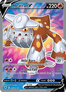 Heatran V (Full Art) (165/189) [SWSH10 Astral Radiance] Holofoil - Ultra Rare