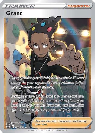 Grant (Full Art) (185/189) [SWSH10 Astral Radiance] Holofoil - Ultra Rare