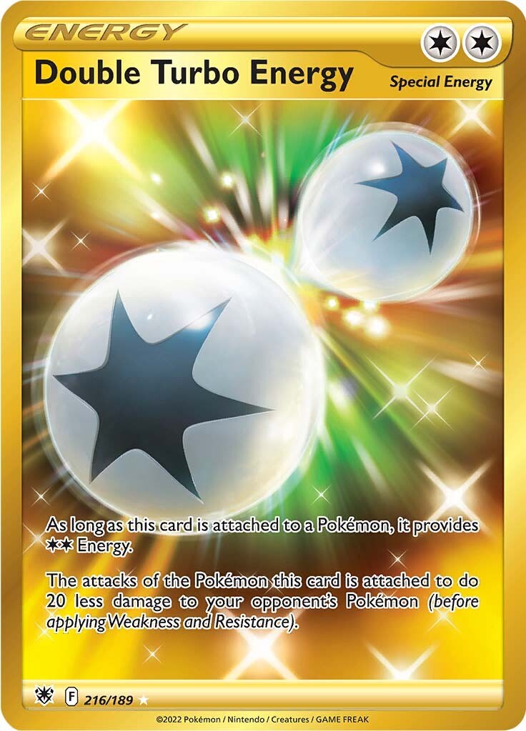 Double Turbo Energy (Secret) [SWSH10 - 216/189]
