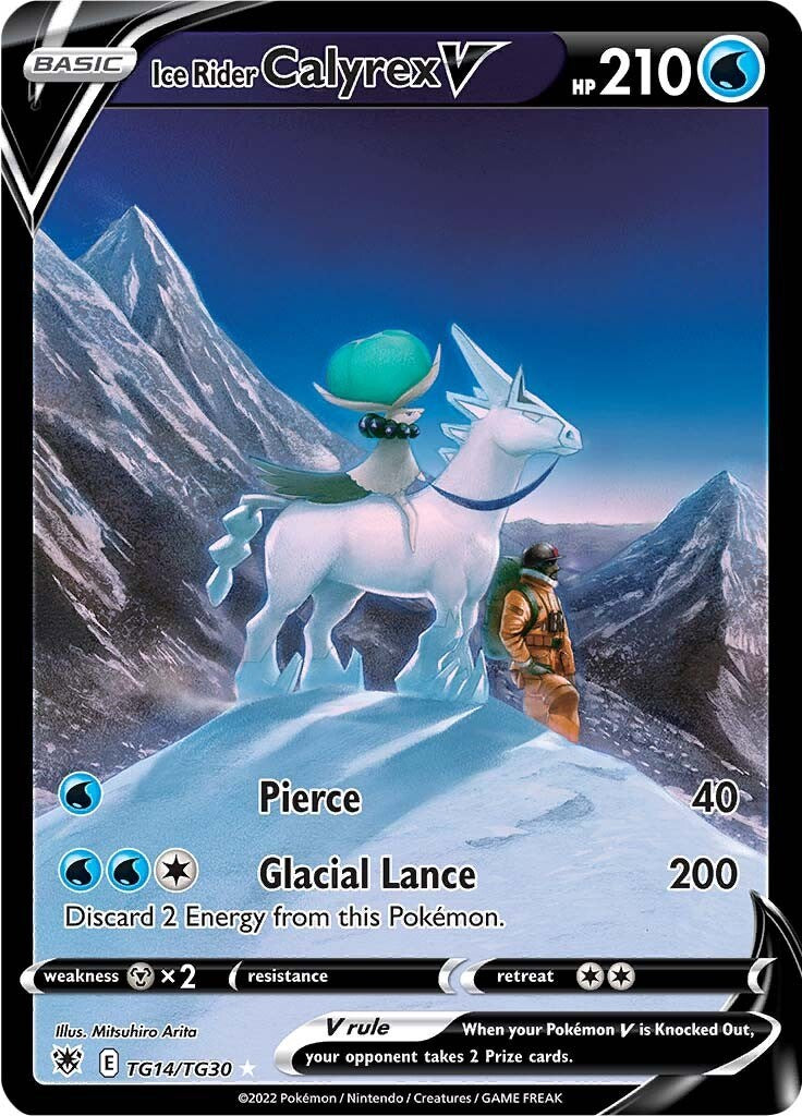 Ice Rider Calyrex V [SWSH10:TG - TG14/TG30]