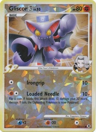 Gliscor E4 (Cracked Ice) (062/111) [Miscellaneous Cards & Products] Reverse Holofoil - Promo
