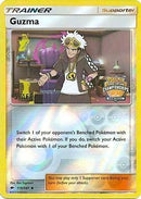 Guzma (Regional Championships) [Staff] (115/147) [League & Championship Cards] Reverse Holofoil - Promo
